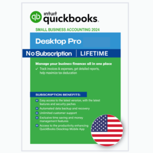 QuickBooks Desktop Pro 2024 Lifetime License